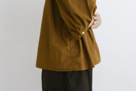 G.D T BIG BALLOON SLEEVE BLOUSE brown 5