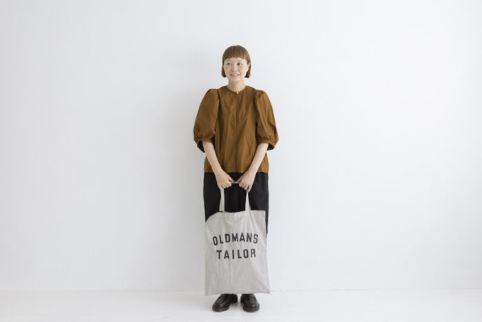 G.D T BIG BALLOON SLEEVE BLOUSE brown 6