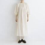 GARMENT DYE LAWN SMOCK DRESS