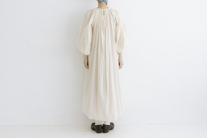 GARMENT DYE LAWN SMOCK DRESS 3