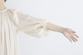 GARMENT DYE LAWN SMOCK DRESS 4