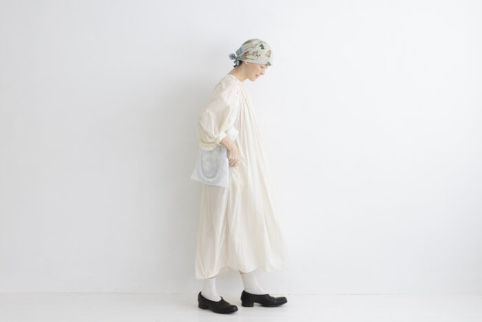 GARMENT DYE LAWN SMOCK DRESS 6