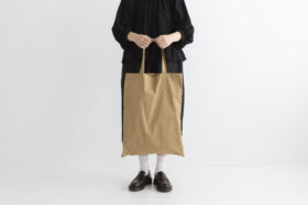 OMT PRINT BAG dark beige 2