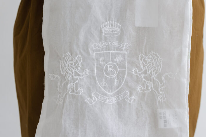 C.O LION EMBLEM PATTERN TOTE BAG 3
