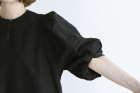 C/PE.T BIG BALLOON SLEEVE DRESS 4