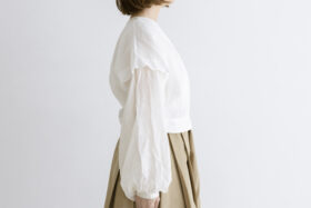 C.O SCALLOPED CACHECOEUR BLOUSE 2