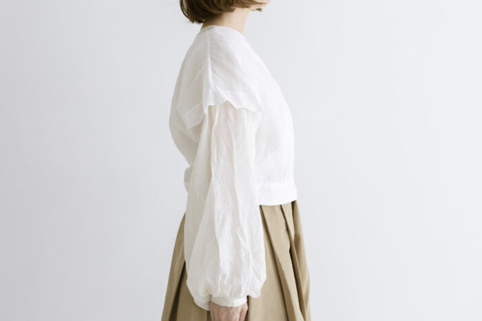 C.O SCALLOPED CACHECOEUR BLOUSE 2