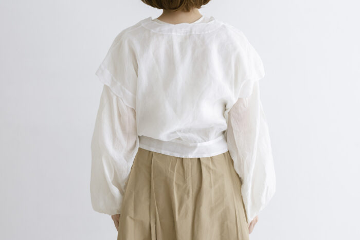 C.O SCALLOPED CACHECOEUR BLOUSE 3