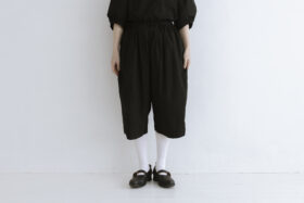 G.D TYPEWRITER HALF PANTS balck 1