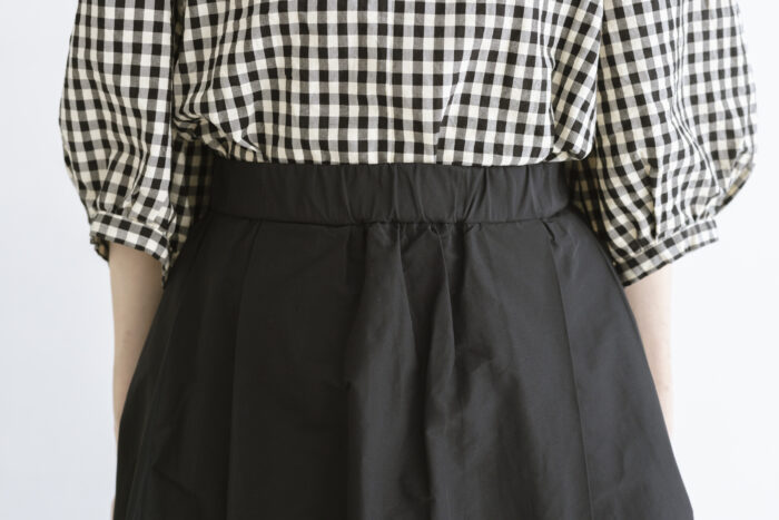 C/PE.T TUCK LONG SKIRT black 4