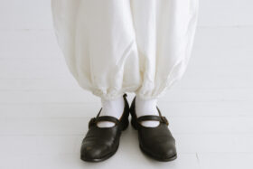 BN 2553 Tuck Gather Ballon PantsPants white 5