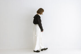 BN 2553 Tuck Gather Ballon PantsPants white 6