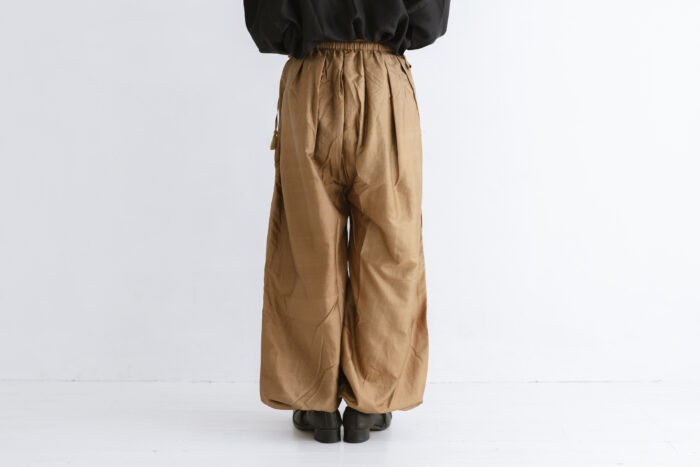 BN 2553 Tuck Gather Ballon PantsPants brown 3