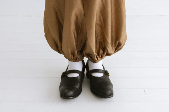 BN 2553 Tuck Gather Ballon PantsPants brown 5