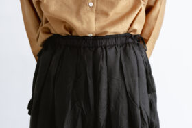 BN 2553 Tuck Gather Ballon PantsPants black 4