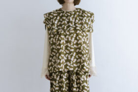 BN 2562 Embroidery Sailor Gillet olive 1