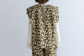 BN 2562 Embroidery Sailor Gillet olive 3