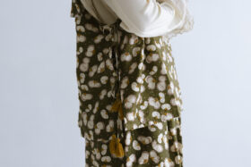 BN 2562 Embroidery Sailor Gillet olive 5