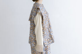 BN 2562 Embroidery Sailor Gillet dull blue 2