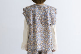 BN 2562 Embroidery Sailor Gillet dull blue 3