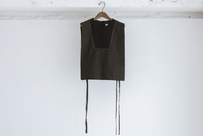 nolum apron block check black 6 nolum apron block check black 6