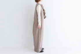 予約 G1172 ameri FRILL SALOPETTE greige 4月初〜5月初 2 予約 G1172 ameri FRILL SALOPETTE greige 4月初〜5月初 2