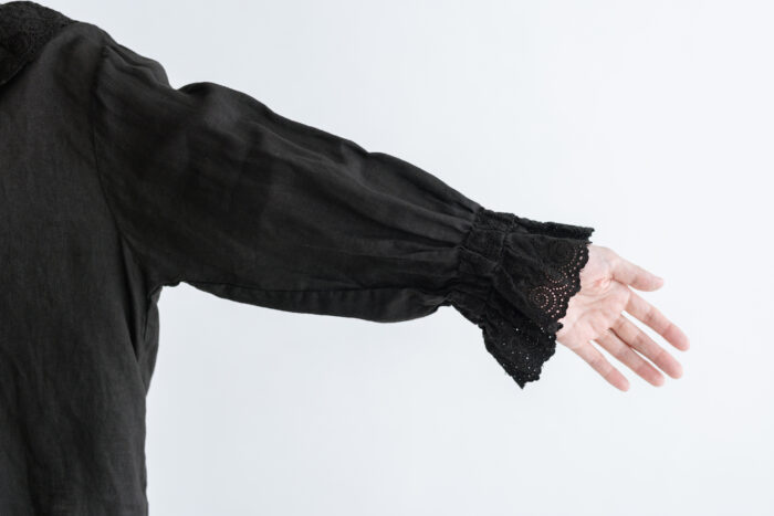 予約 G1160 ameri ANTIQUE FRILL BLOUSE noir 3月初〜4月初 5 予約 G1160 ameri ANTIQUE FRILL BLOUSE noir 3月初〜4月初 5