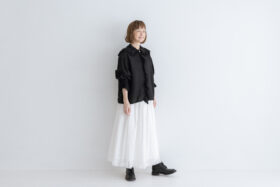 予約 G1160 ameri ANTIQUE FRILL BLOUSE noir 3月初〜4月初 6 予約 G1160 ameri ANTIQUE FRILL BLOUSE noir 3月初〜4月初 6