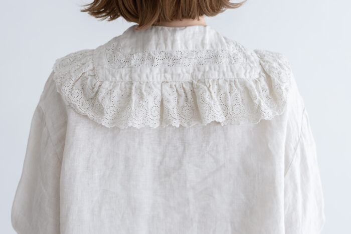 予約 G1160 ameri ANTIQUE FRILL BLOUSE royal white 3月初〜4月初 5 予約 G1160 ameri ANTIQUE FRILL BLOUSE royal white 3月初〜4月初 5