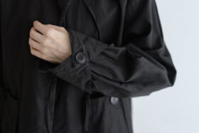予約 G1149 ameri FRILL MODERNIST JAKET black 2月中〜3月中 4