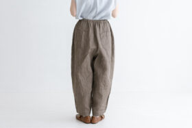 予約 G943M LIGHT MOCHA DENIM CHARLIE PANTS mocha 4月末〜5月末 3