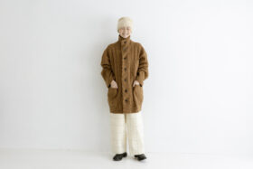 瞬間：カーディガン camel brown 6