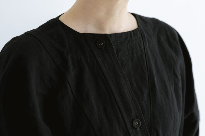 静謐：ダーツドレス black 4