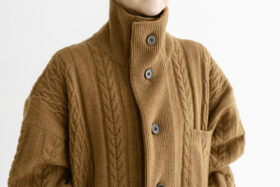 瞬間：カーディガン camel brown 4