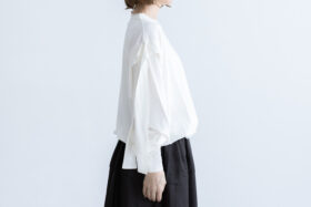 Shida frill skipper pullover  white 2