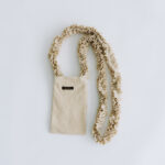 C/W FRILL SHOULDER BAG natural