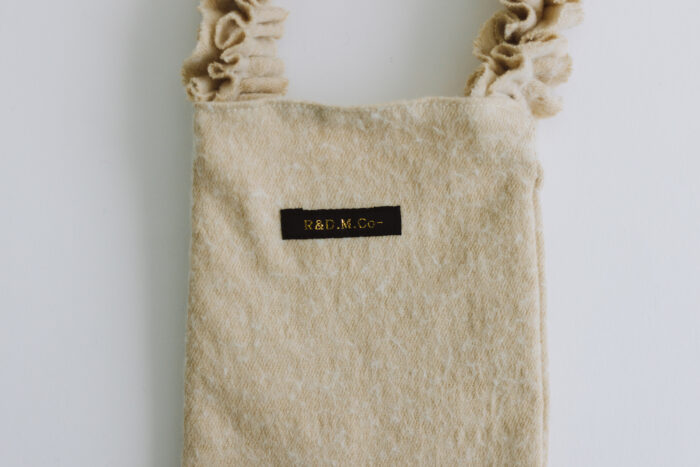 C/W FRILL SHOULDER BAG natural 2