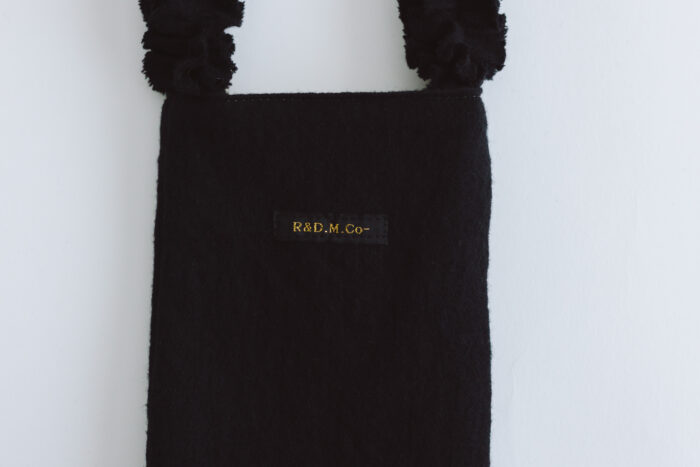 C/W FRILL SHOULDER BAG black 2