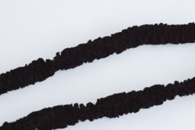 C/W FRILL SHOULDER BAG black 3