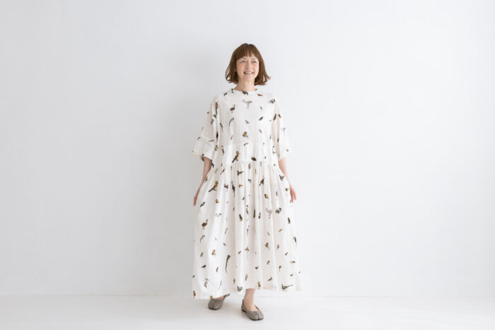 BN2637 Wide Belt Dress off white 6 BN2637 Wide Belt Dress off white 6