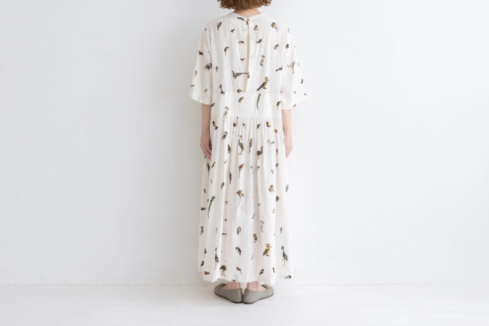 BN2637 Wide Belt Dress off white 3 BN2637 Wide Belt Dress off white 3