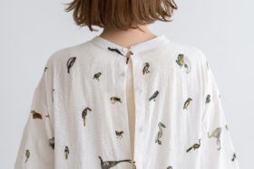 BN2637 Wide Belt Dress off white 5 BN2637 Wide Belt Dress off white 5