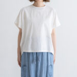 BN2544 Long Woven-T off white
