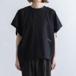 BN2544 Long Woven-T black