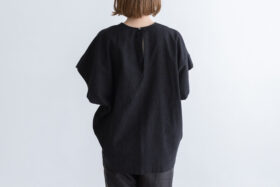 BN2544 Long Woven-T black 3 BN2544 Long Woven-T black 3