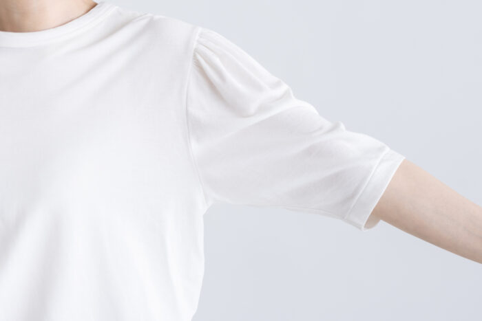 Shida puff sleeve T-shirt white 4 Shida puff sleeve T-shirt white 4