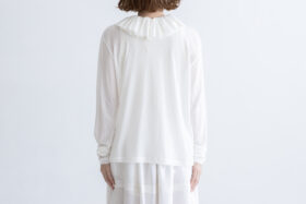 Shida 2way frill cardigan white 3 Shida 2way frill cardigan white 3