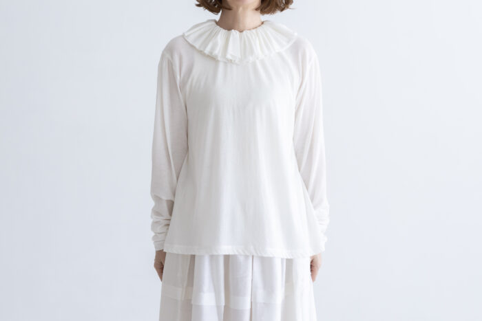 Shida 2way frill cardigan white 4 Shida 2way frill cardigan white 4