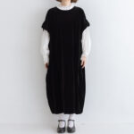 可惜夜 ノースリーブドレス black