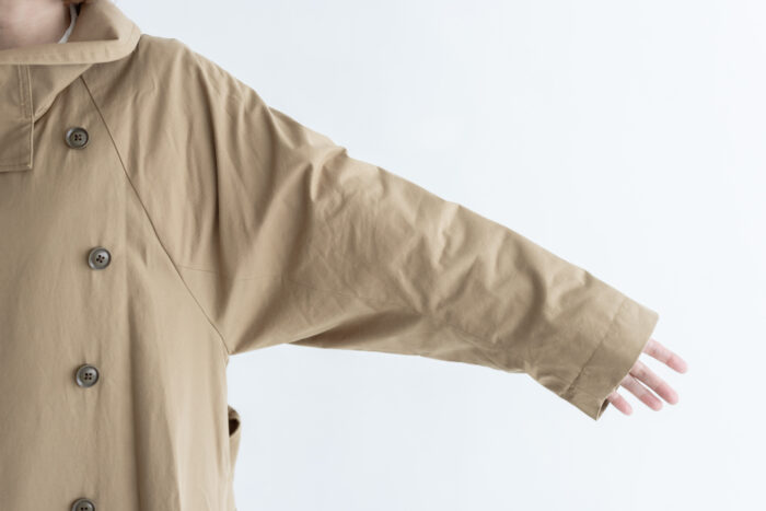 織月 ワイドトレンチコート  khaki 4